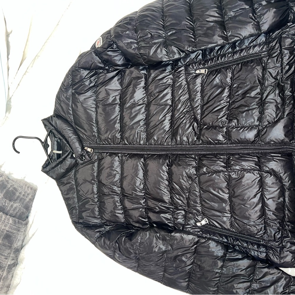 Moncler Men's Black Quilted Puffer Coat